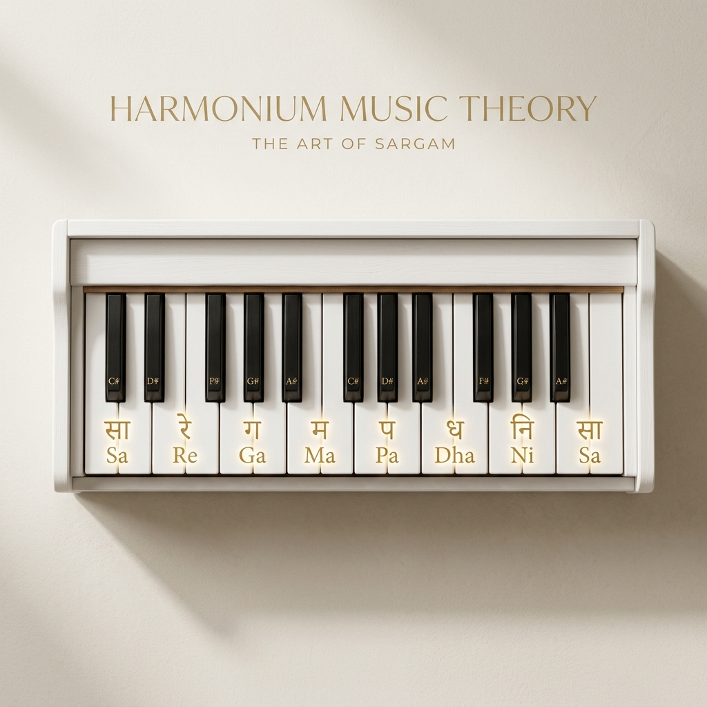 Web Harmonium Sheet Music: Master the Sargam Online